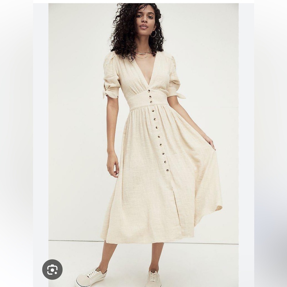 Free People Love of My Life Midi Dress Medium